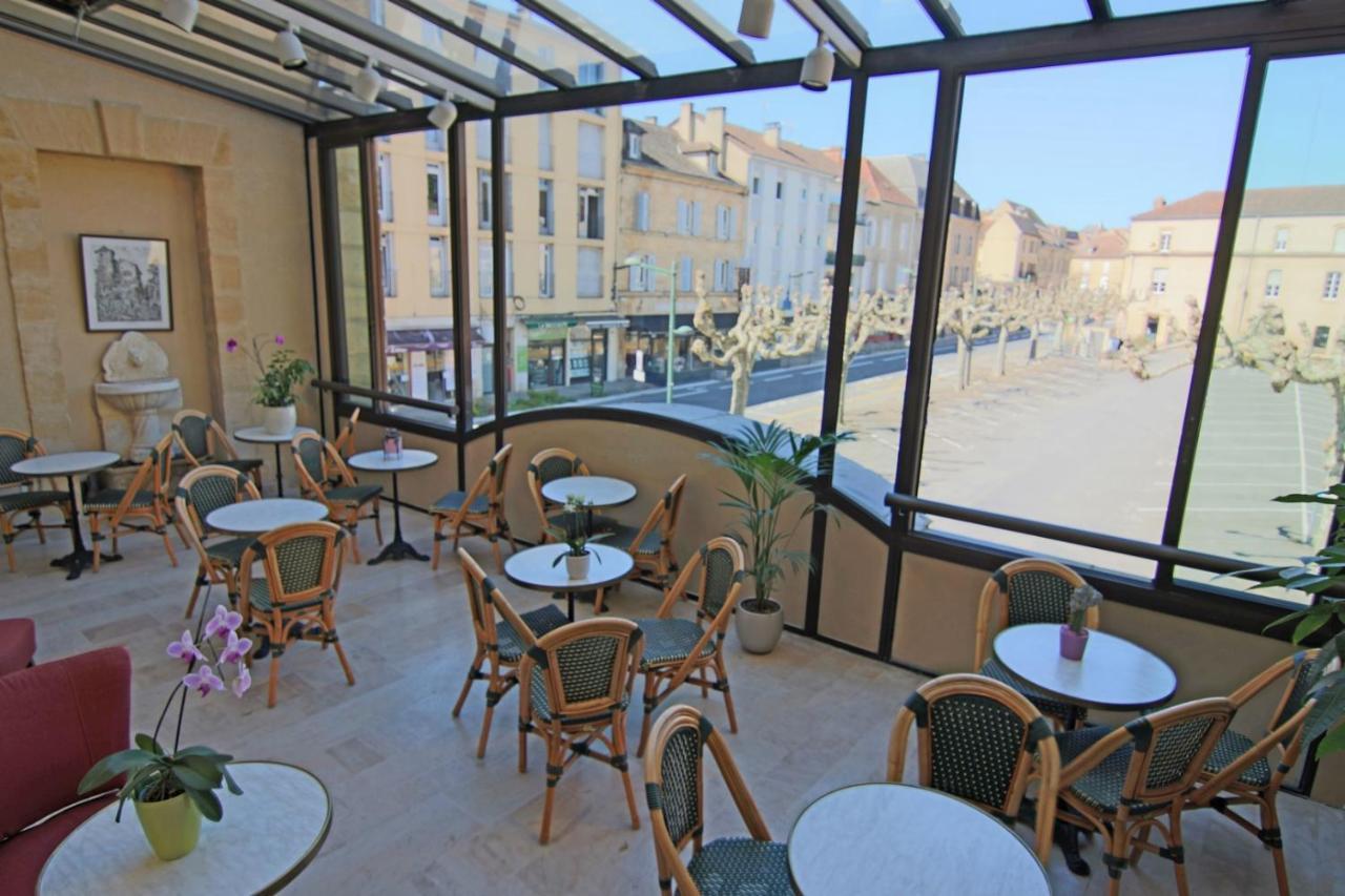 Hotel Montaigne Sarlat-la-Caneda Bagian luar foto